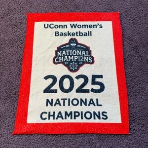 UConn Women's Basketball 2025 National Champions Towel